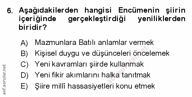 Soru 6