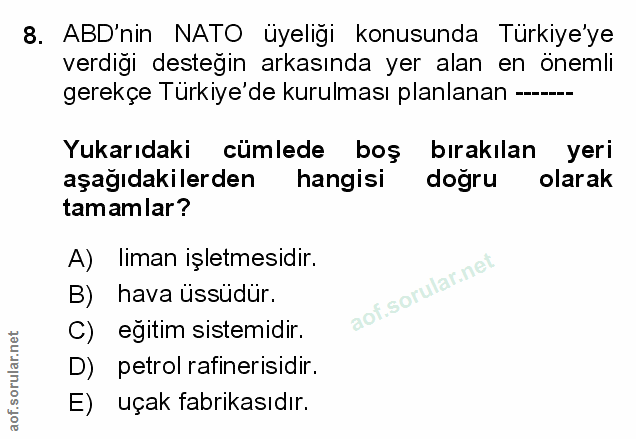 Soru 8