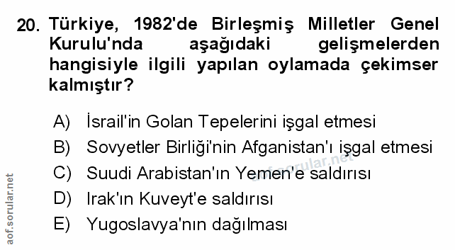 Soru 20