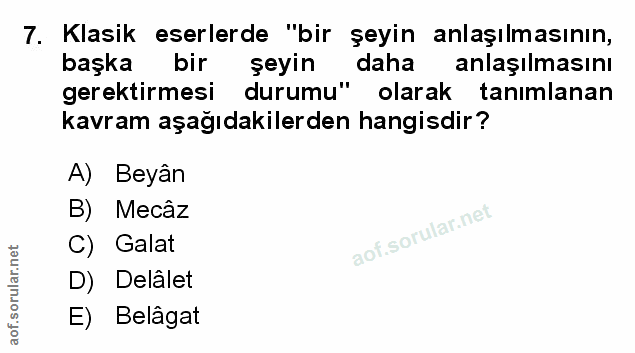 Soru 7