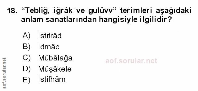 Soru 18