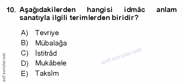 Soru 10