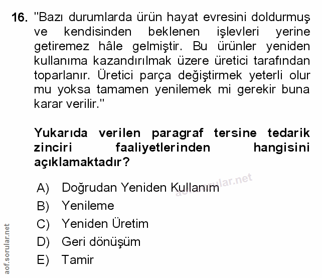 Soru 16
