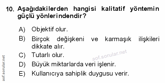 Soru 10