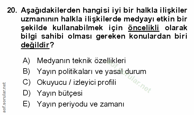 Soru 20