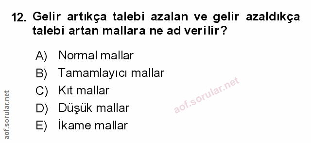 Soru 12