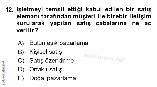 Soru 12