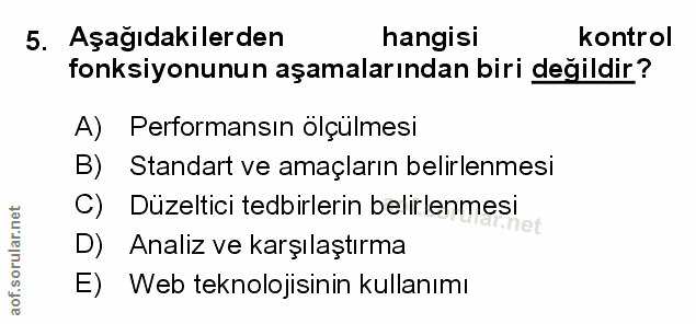 Soru 5