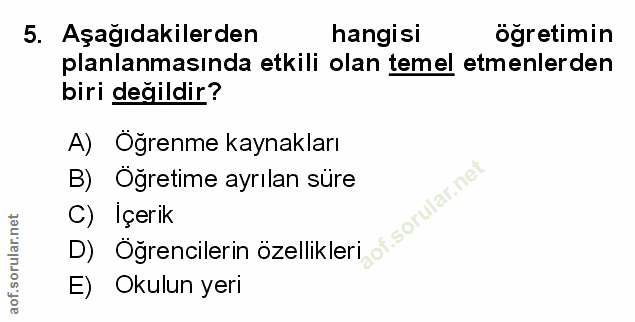 Soru 5