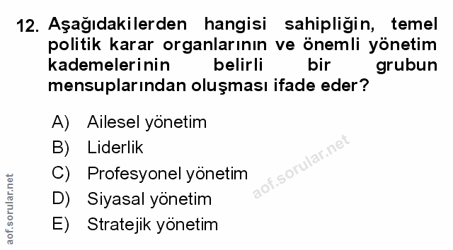Soru 12