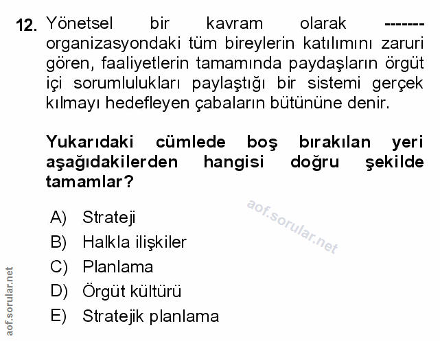 Soru 12