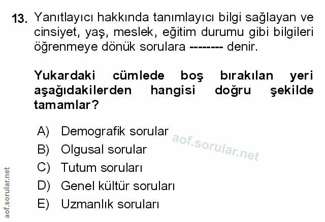 Soru 13