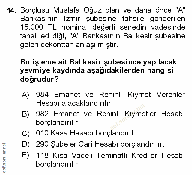 Soru 14