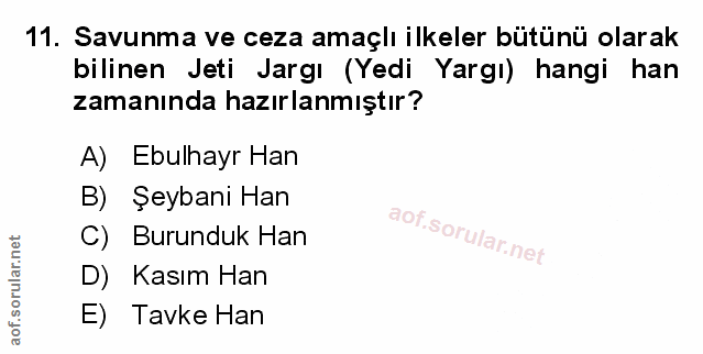 Soru 11