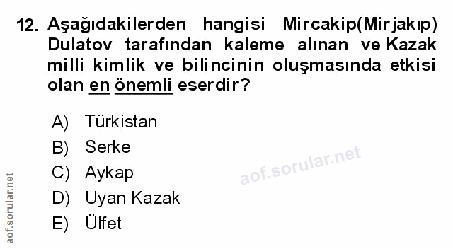 Soru 12