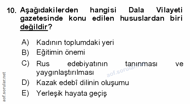 Soru 10