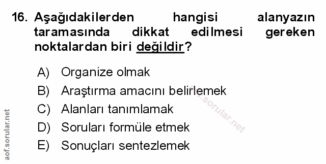 Soru 16