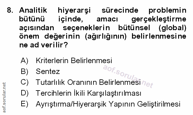 Soru 8