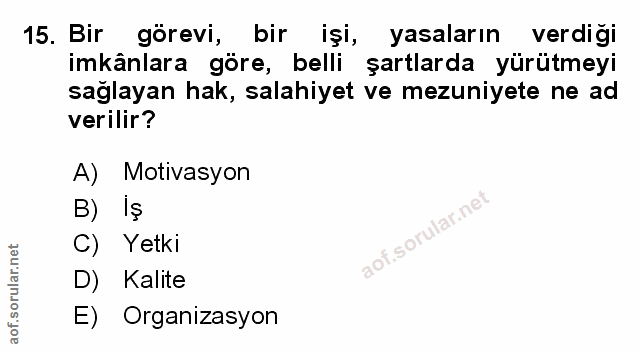 Soru 15