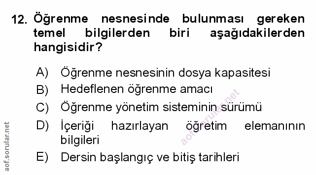 Soru 12