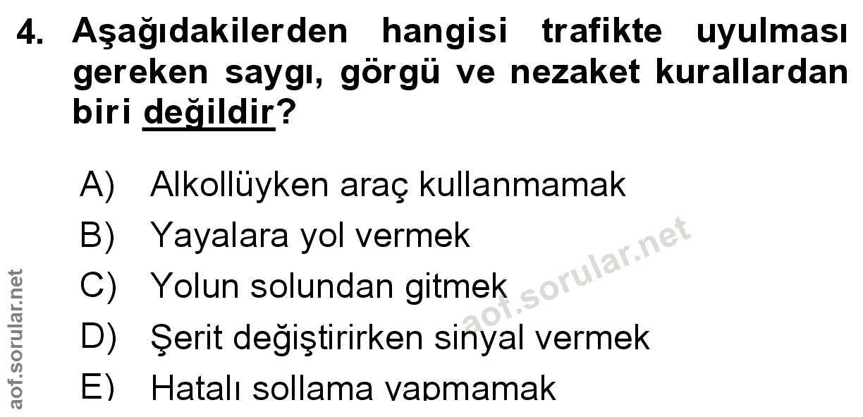 Soru 4