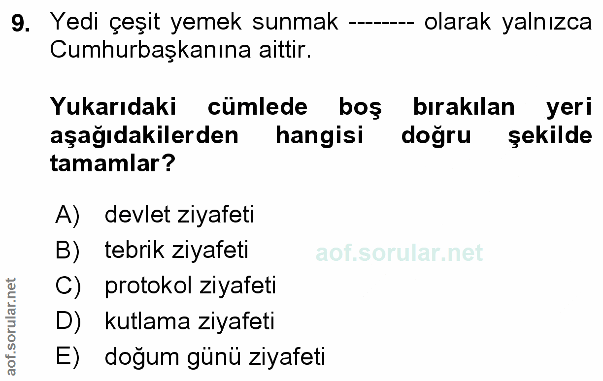 Soru 9
