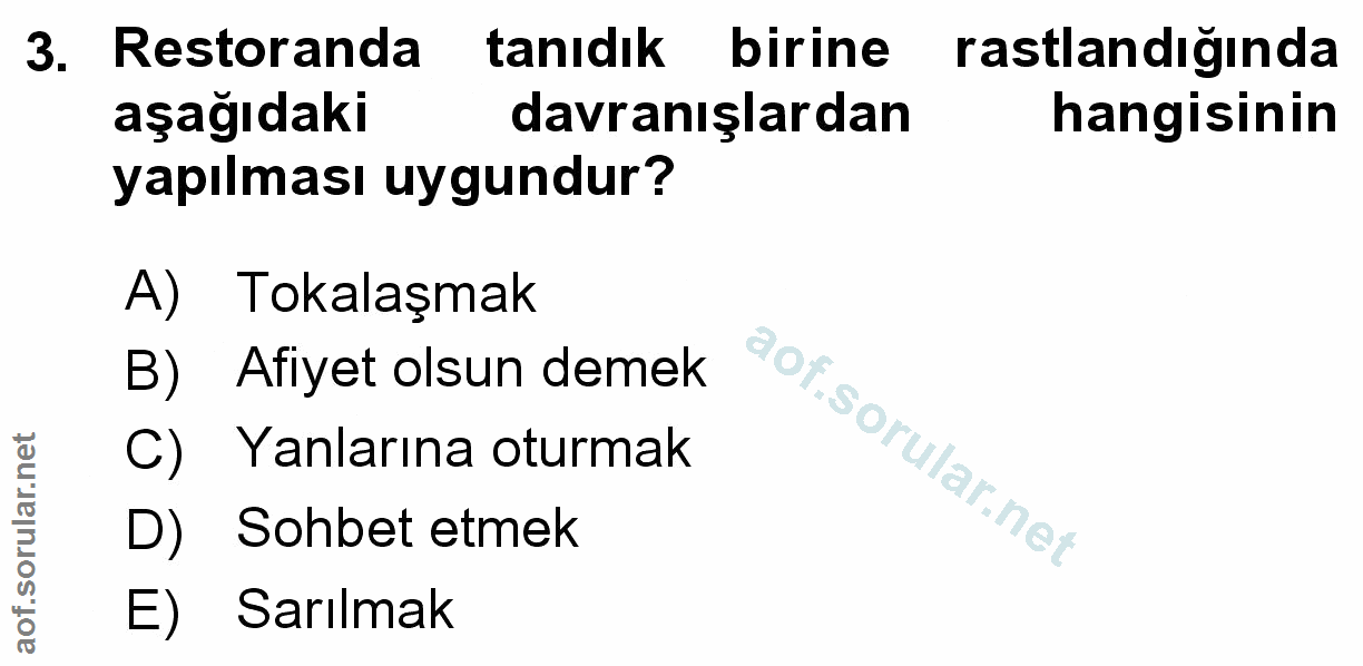 Soru 3