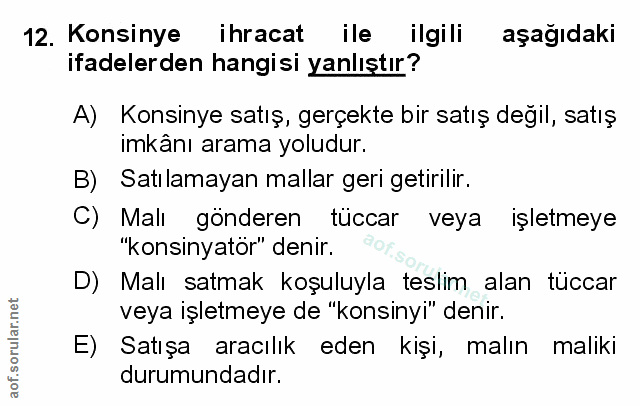 Soru 12
