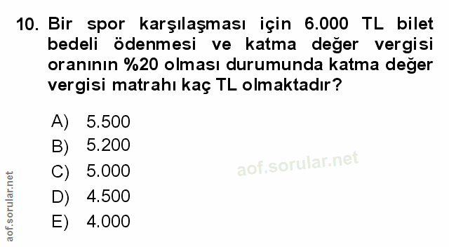Soru 10