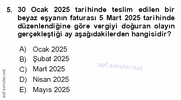 Soru 5