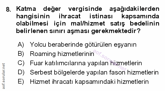 Soru 8