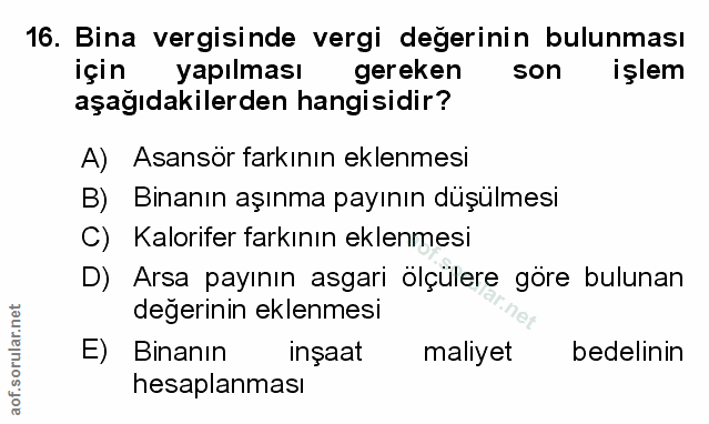 Soru 16