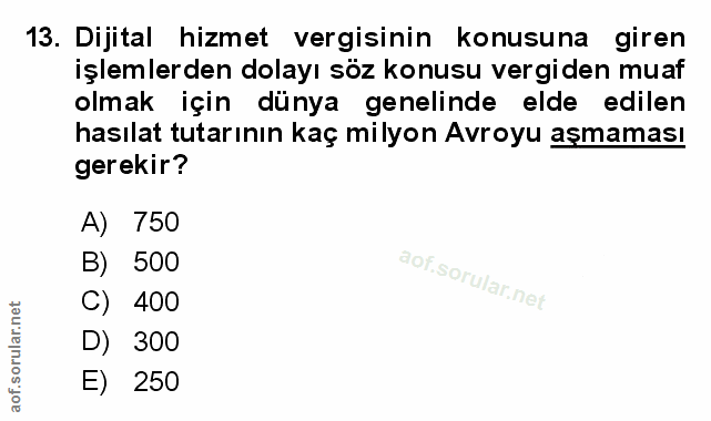Soru 13