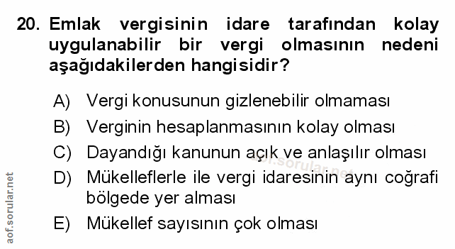 Soru 20