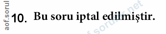 Soru 10