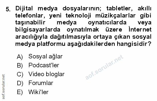 Soru 5