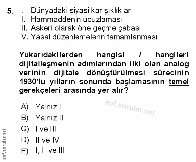 Soru 5