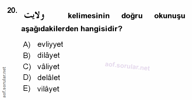 Soru 20