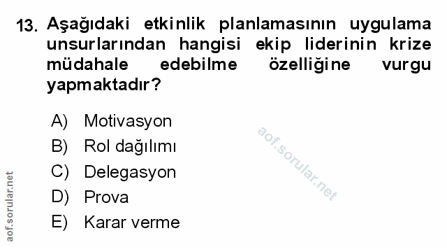 Soru 13