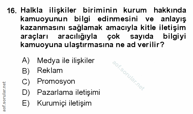 Soru 16