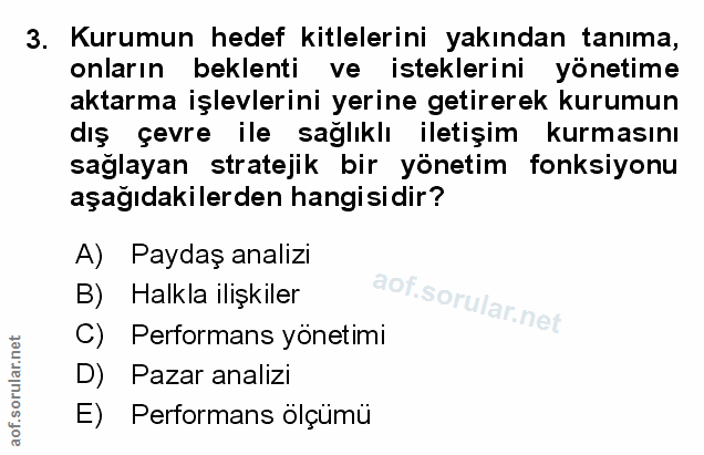 Soru 3