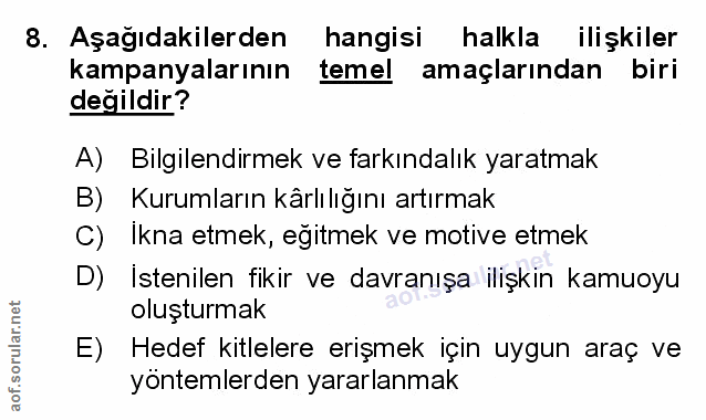 Soru 8