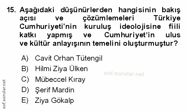 Soru 15