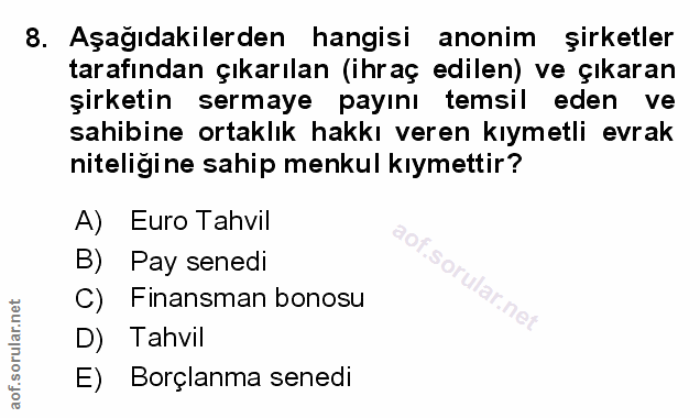 Soru 8