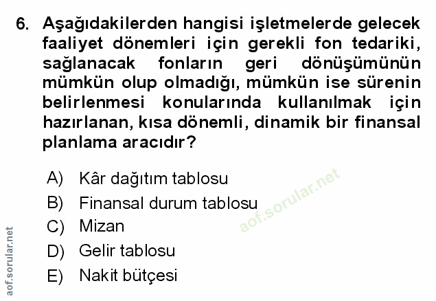 Soru 6