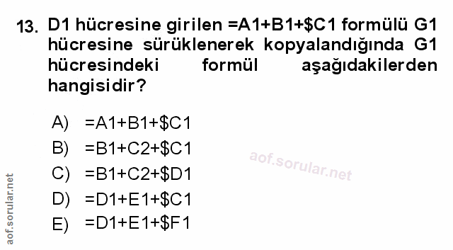 Soru 13