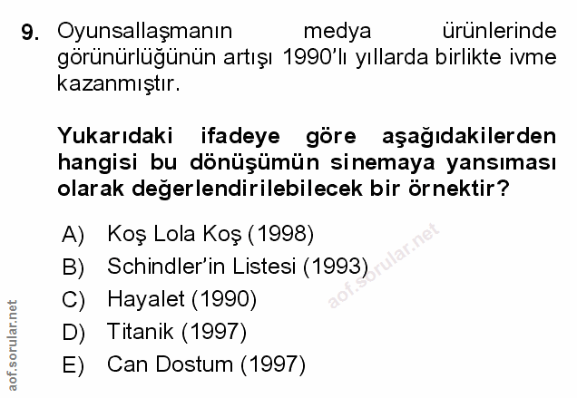 Soru 9