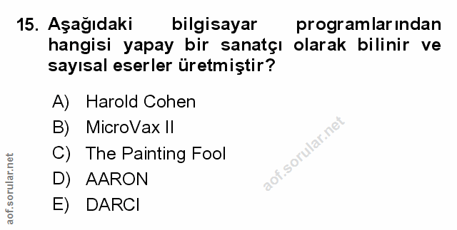 Soru 15