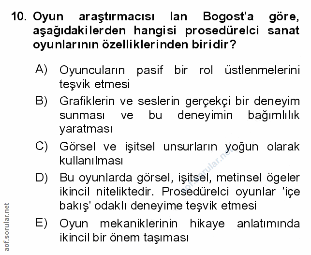 Soru 10