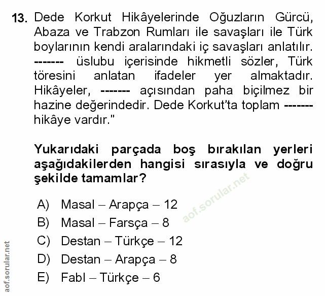 Soru 13